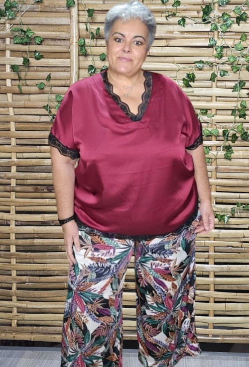Camiseta lencera