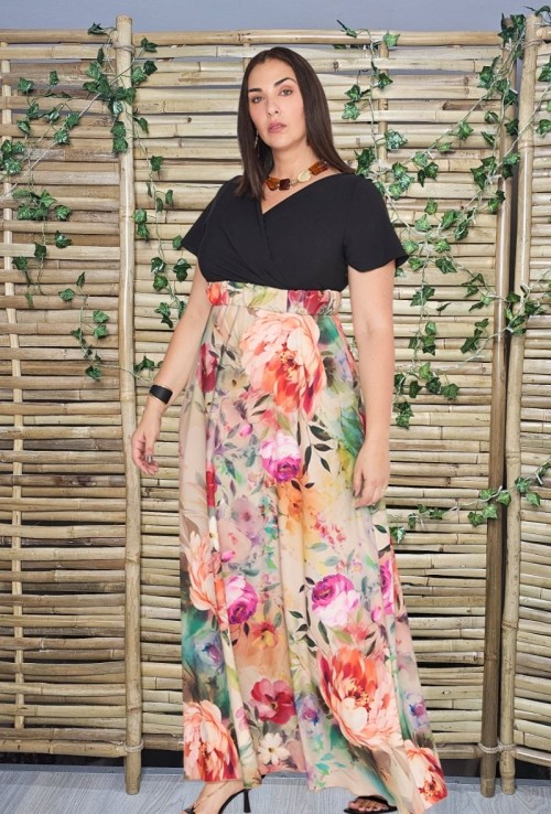 Vestido Combinado
