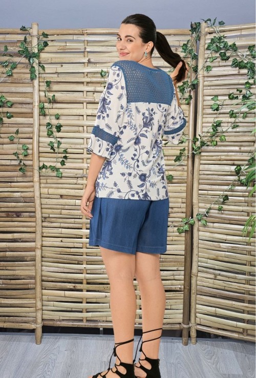 Blusa hippie Fores