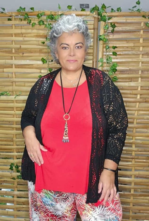 Chaqueta Calada