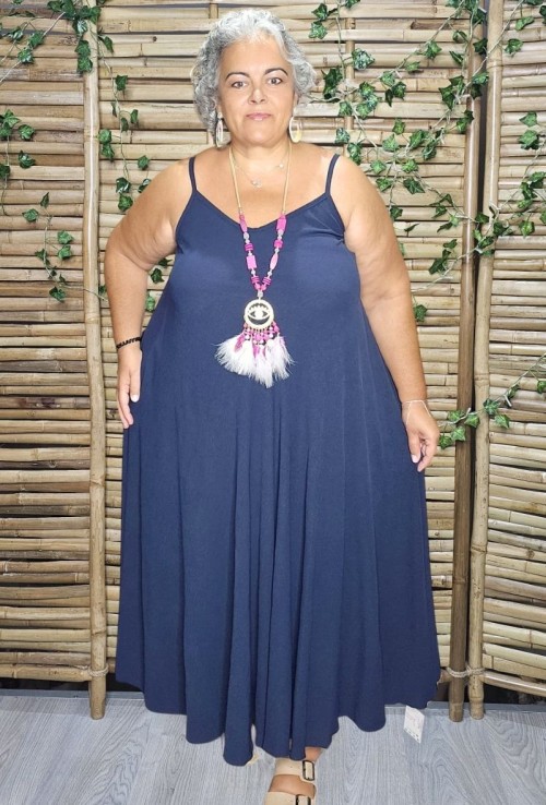 Vestido Largo Tirantes