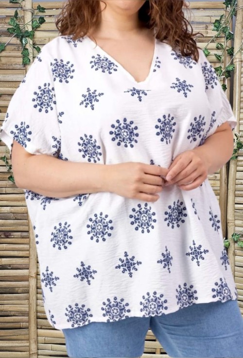 Blusa Leonor Copos