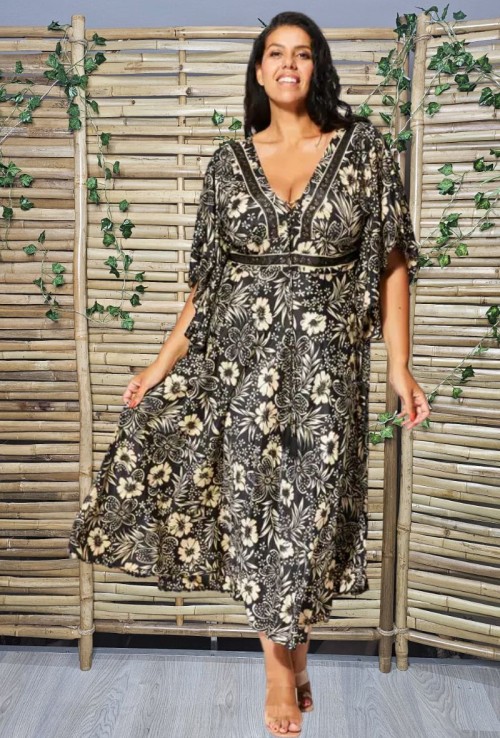 Vestido Kavya Seda India