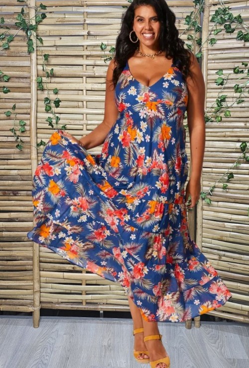 Vestido Bimorí Azul