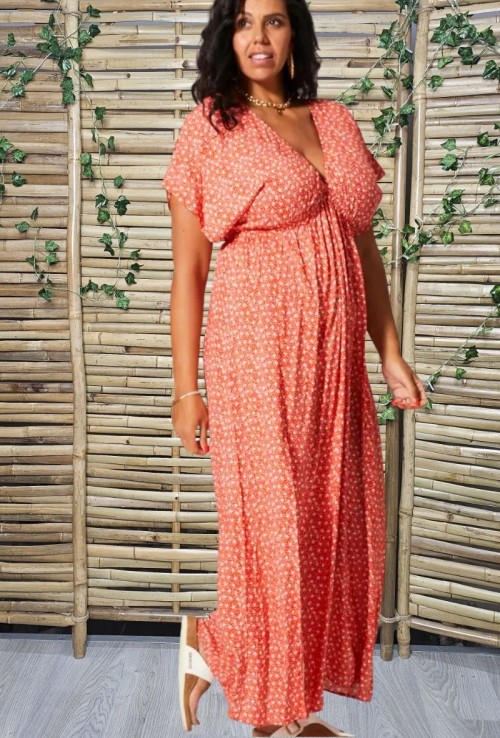 Vestido Anika Coral