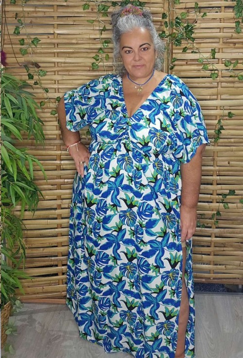 Vestido Anika Azul