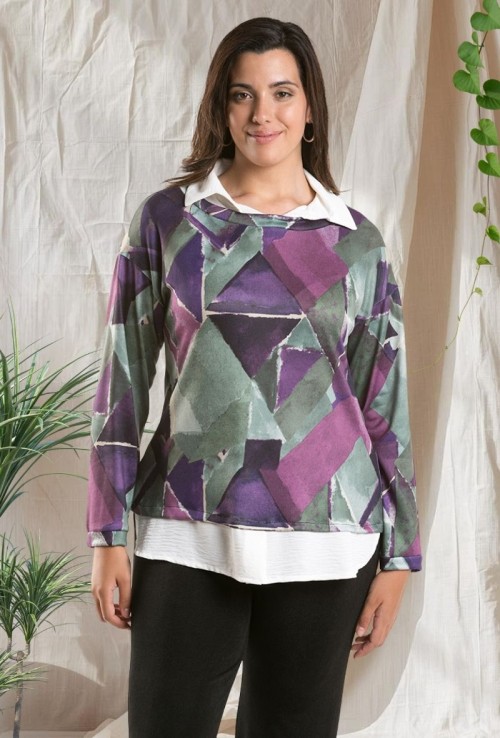Jersey Cuello Camisero