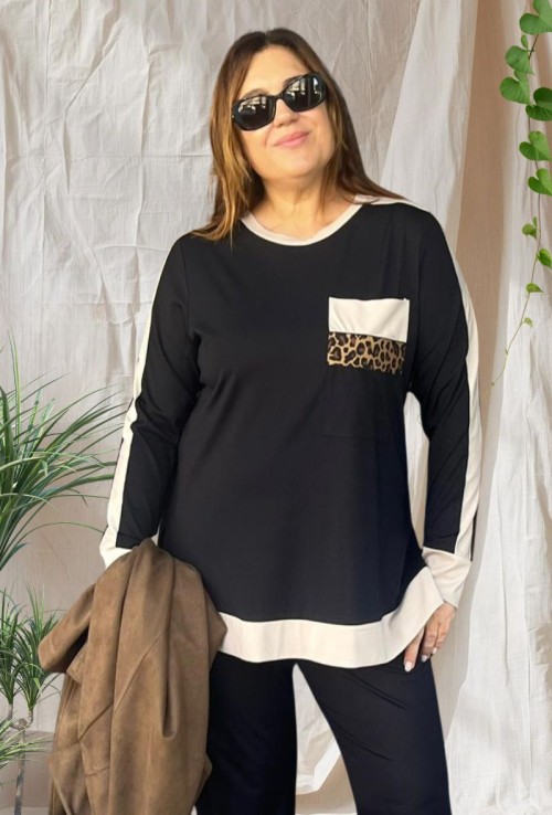 Sudadera bolsillo Arya