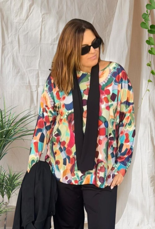 Camiseta foulard Paris