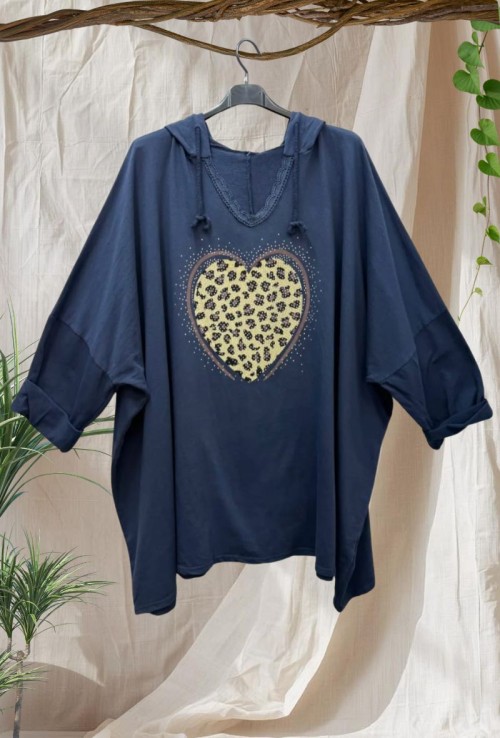 Camiseta Corazón Print