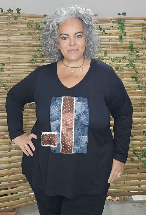 Camiseta Lisa Jenia