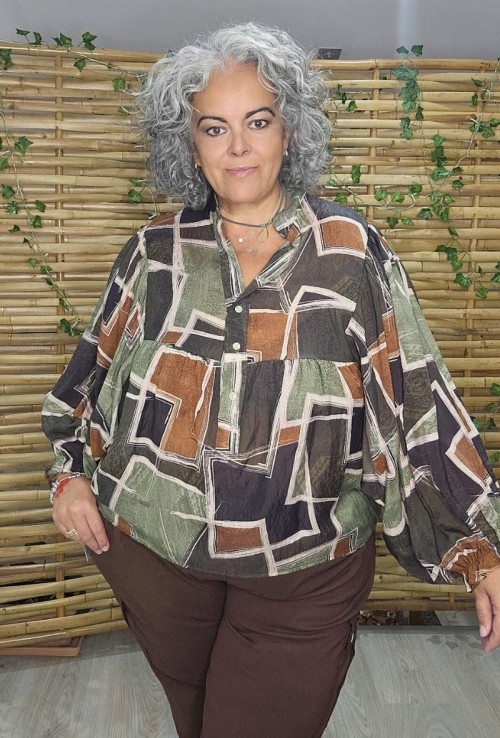 Camisa Estampada
