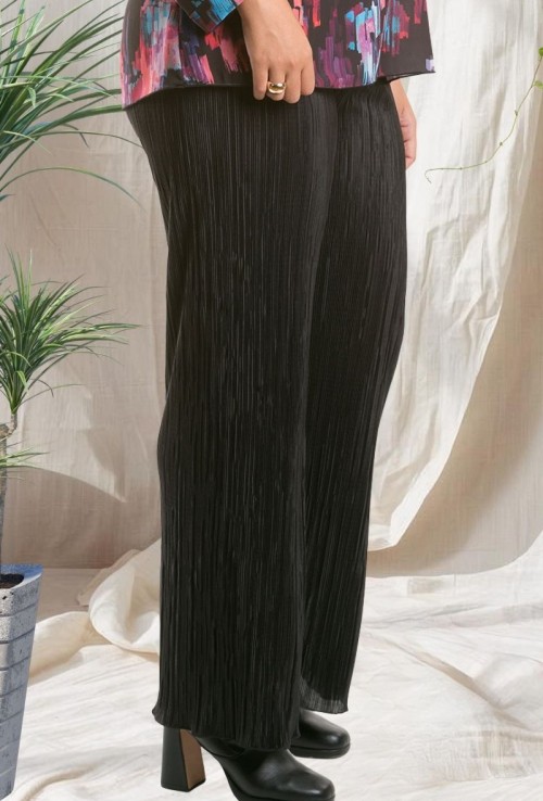 Pantalón Plisado Liso