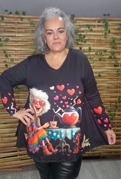 Camiseta basica fantasia