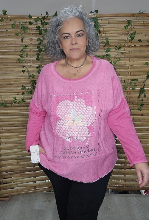 Camiseta Flor Jardín