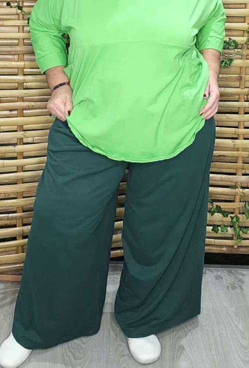 Pantalón Cris Ancho Algodón