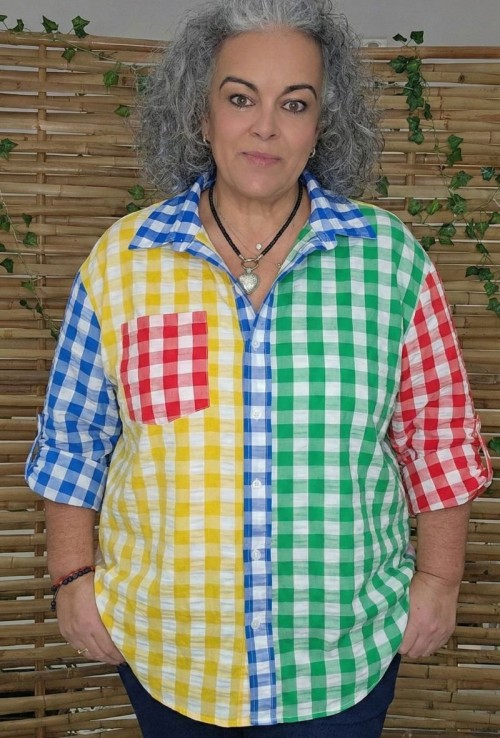 Camisa Arcoíris Intenso