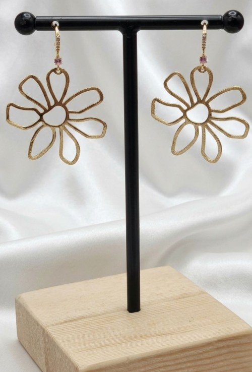 Pendientes Flor