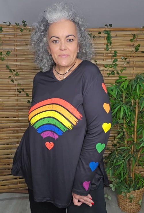 Camiseta Wifi Colores