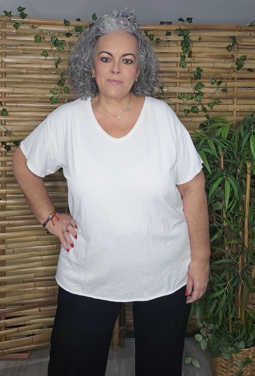 Camiseta Básica Algodón