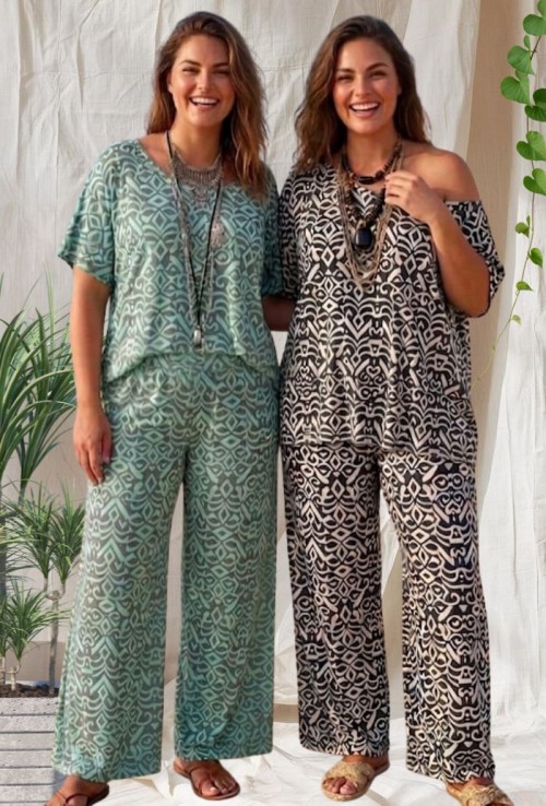 Conjunto 2 Piezas Tropical