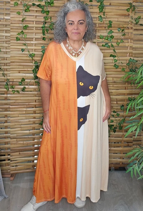 Vestidos Thai Estampadas