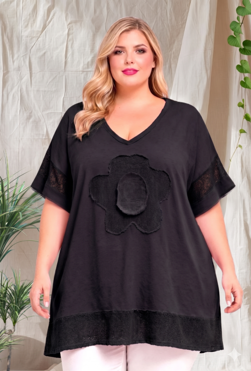 Camiseta Flor