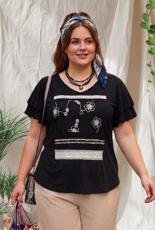 Camiseta Silvia hippy