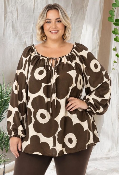 Blusa Marina Fruncida