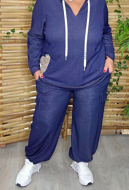 Pantalón Tejano bombacho