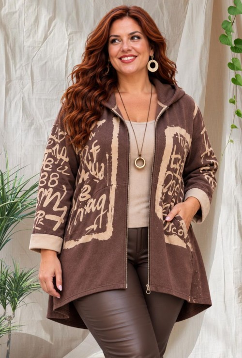 Chaqueta Antelina Canela