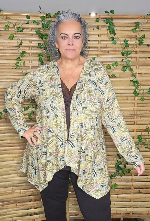 Cardigan Estampado