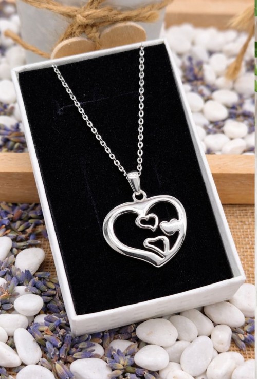 Colgante Corazón Acero