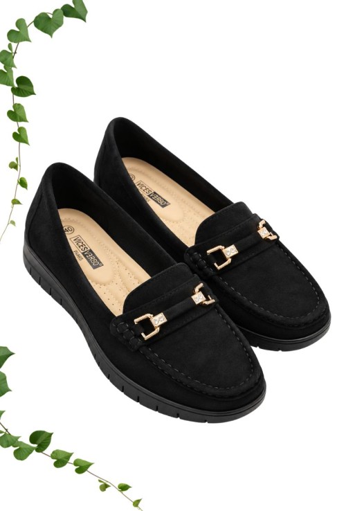 Mocasines negros