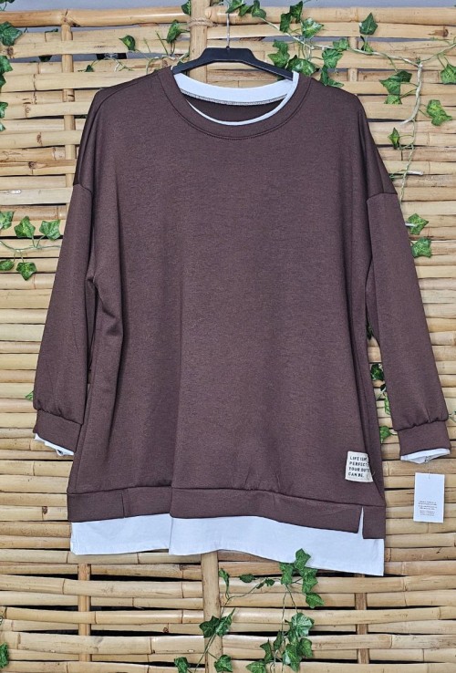 Sudadera Bi-color