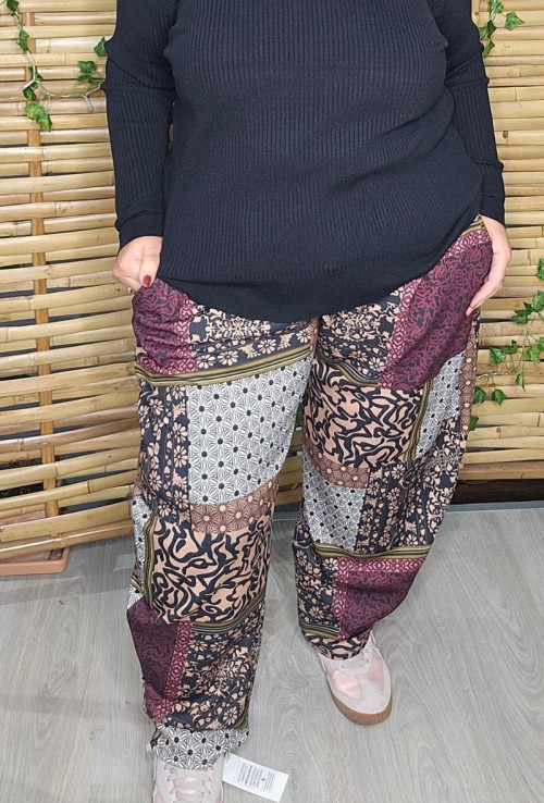 Pantalón Patchwork